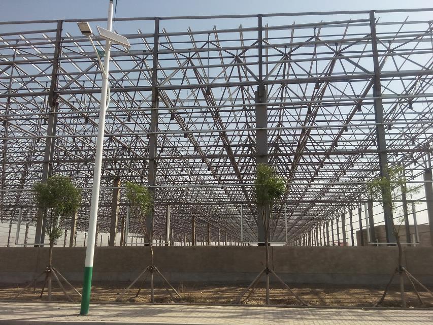 日照汽车工业厂房网架